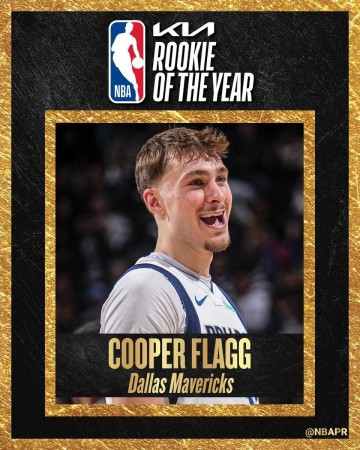 星空体育官网-NBA官方：弗拉格当选25-26赛季最佳新秀